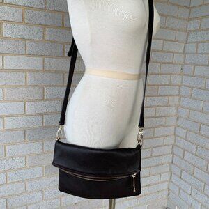 GG BOSS GENUINE LEATHER BLACK CROSSBODY BAG  Anthropologie